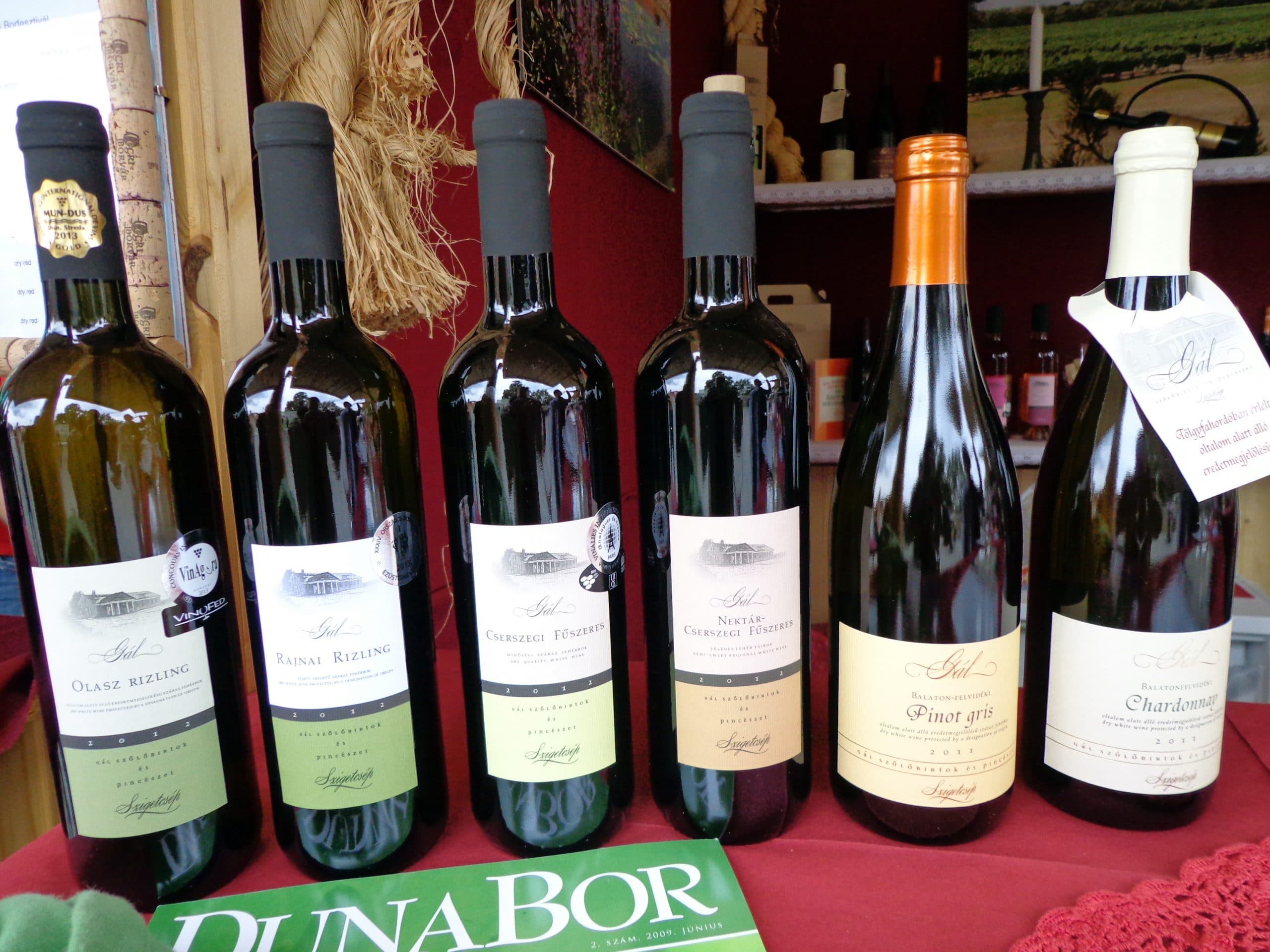 Wines from the Gál Winery