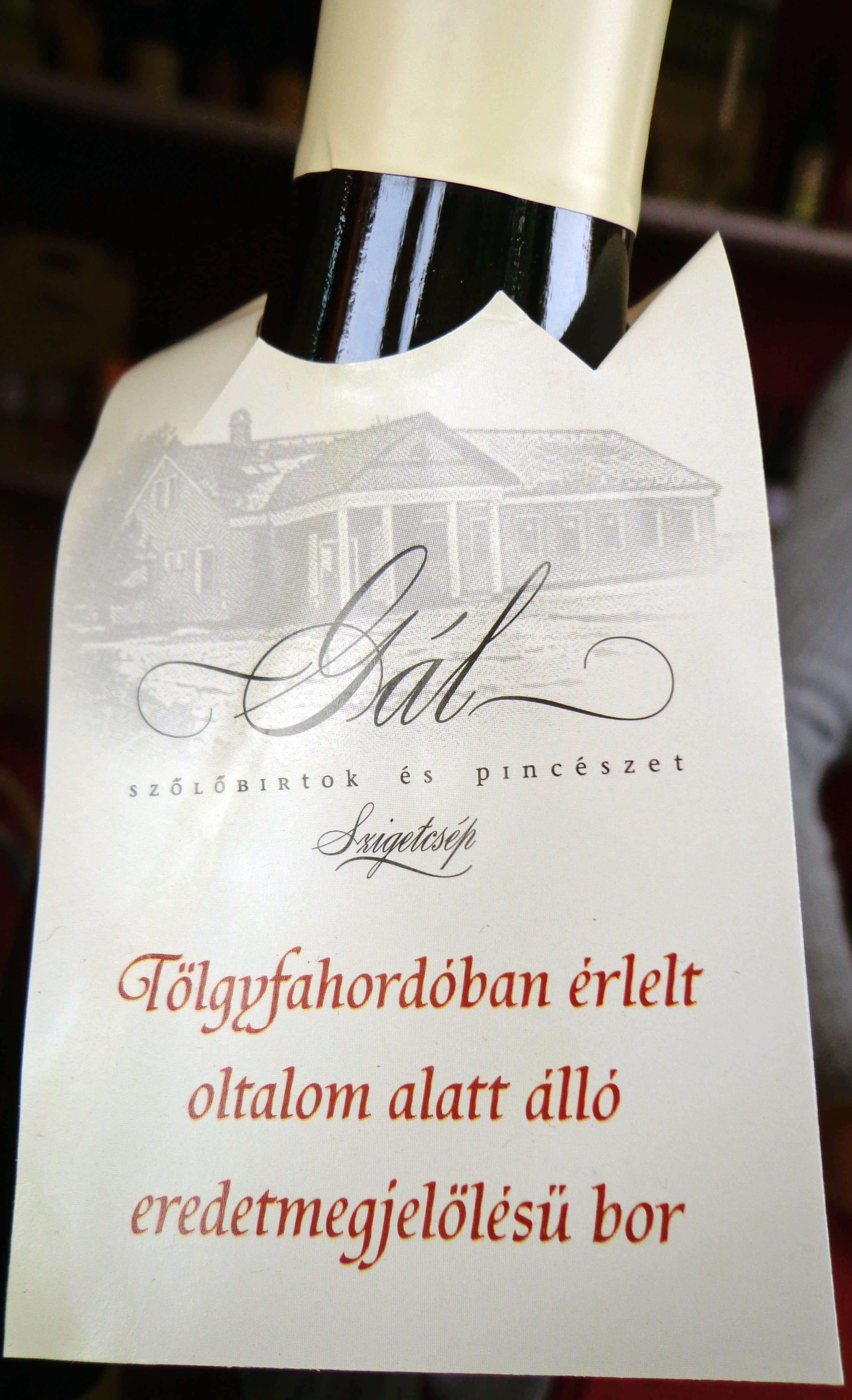 Chardonnay label